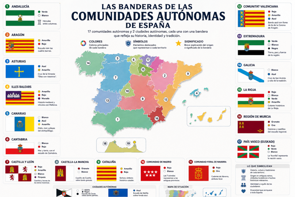 Banderas Comunidades autónomas