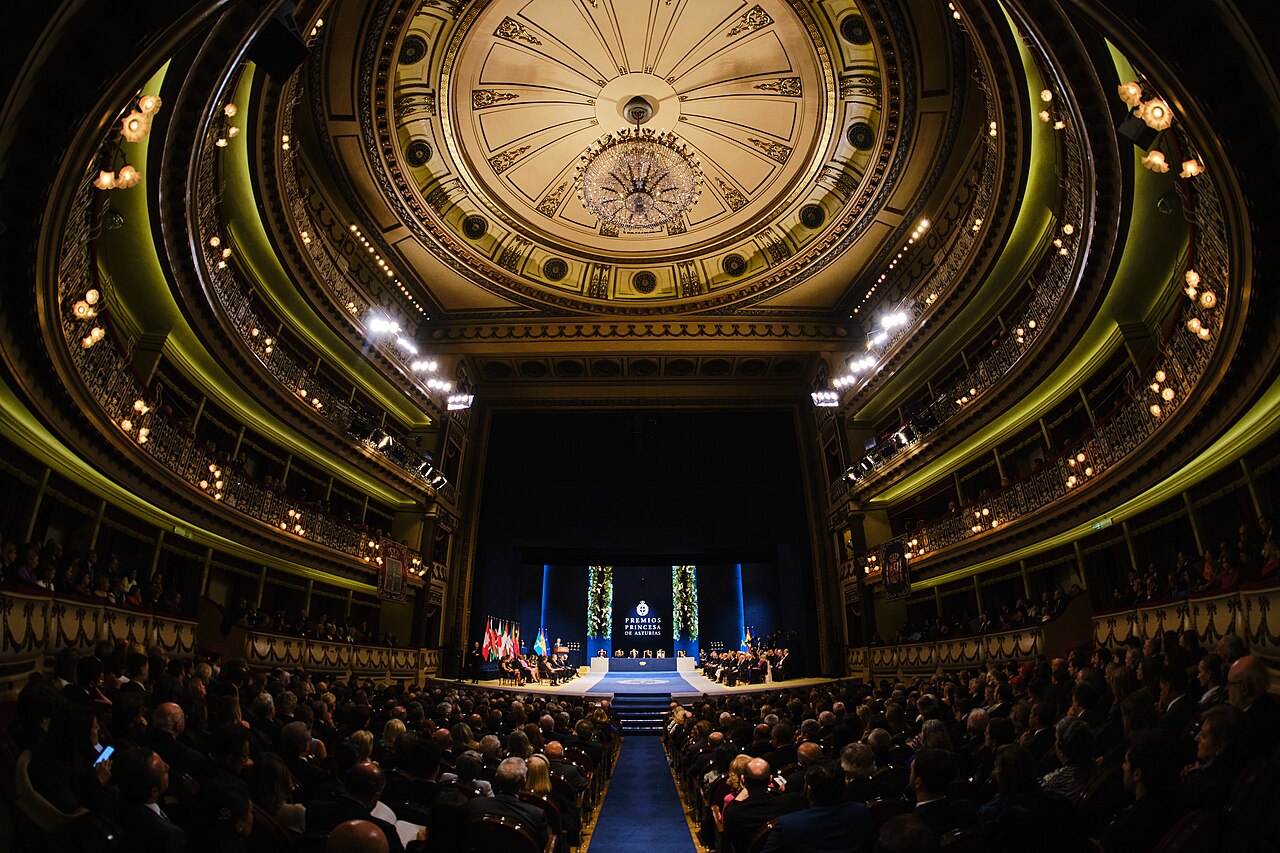 Interior del Teatro Campoamor de Oviedo durante la ceremonia de los Premios Princesa de Asturias
